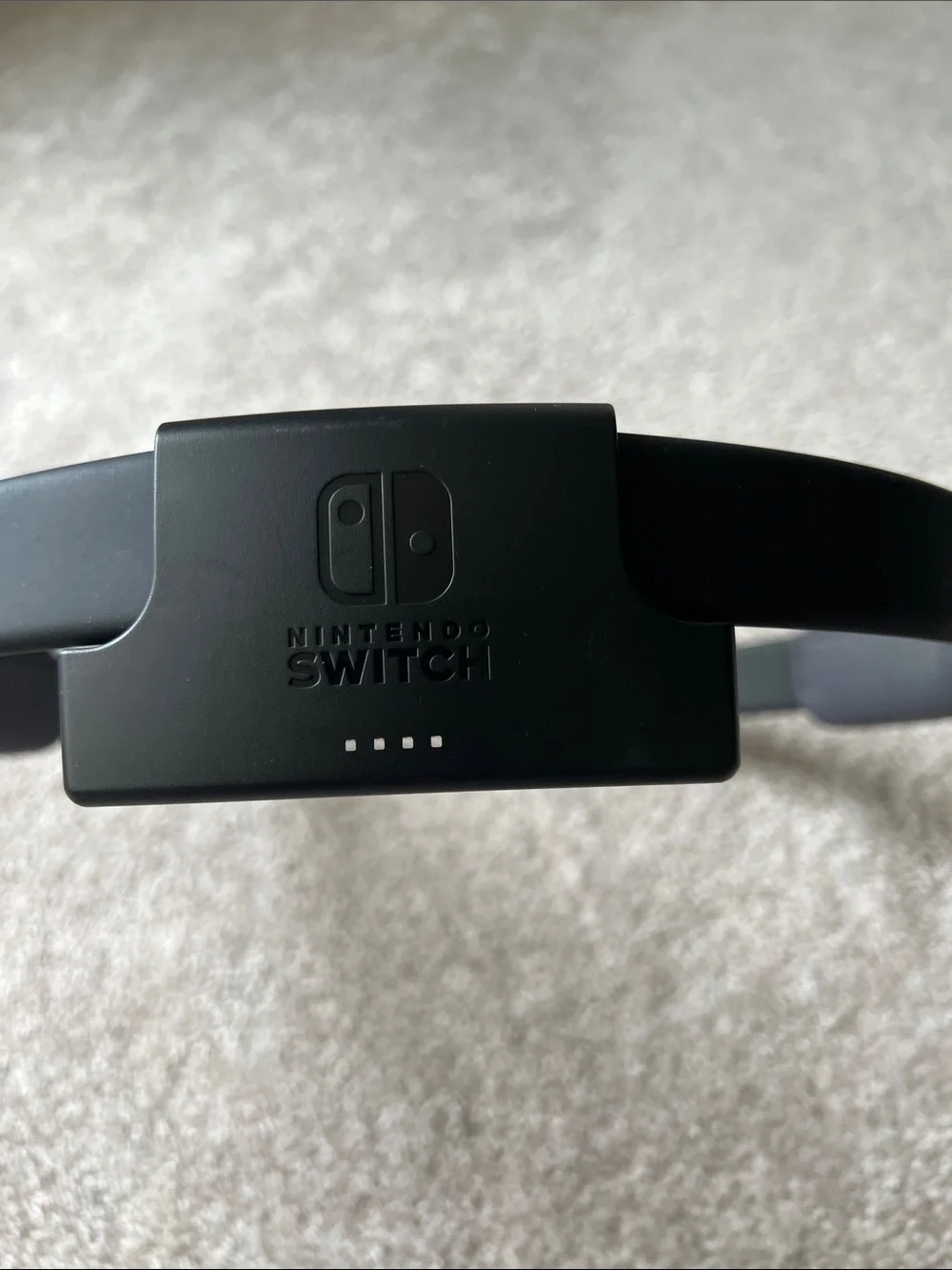 Nintendo Ring Fit Adventure Ring-Con and Leg Strap Set - Black & Gray